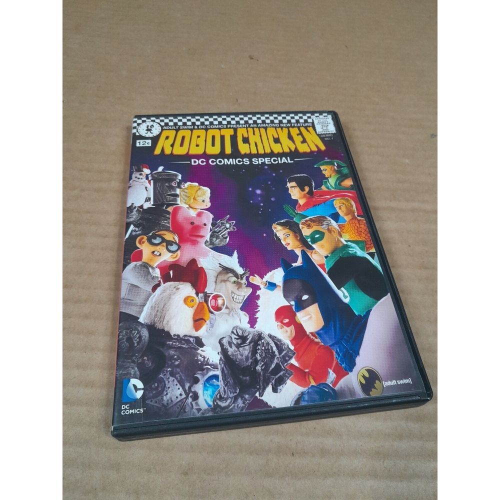 Robot Chicken: DC Comics Special (DVD,‎ 2012) Tested Free Shipping